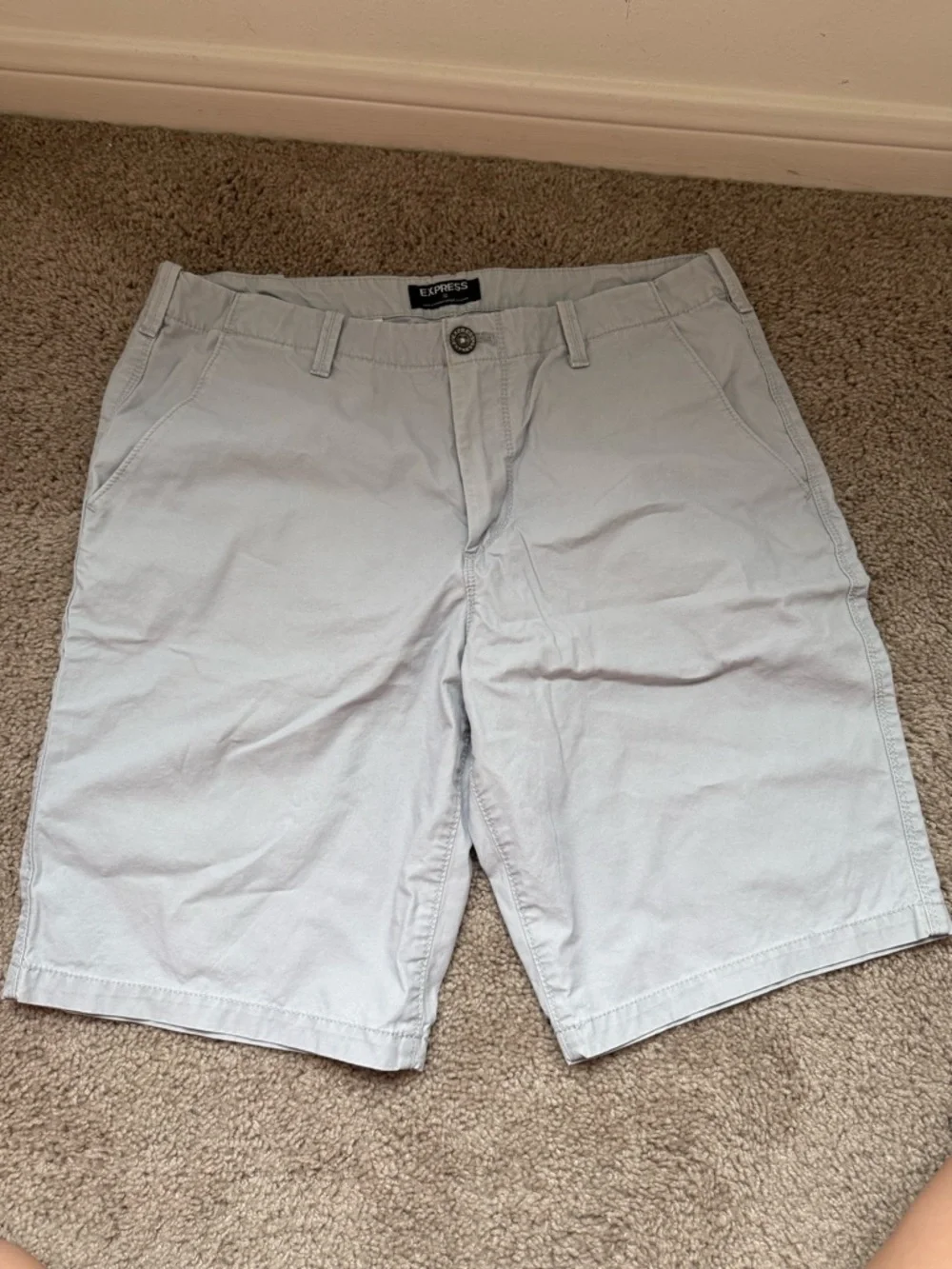 Express men's shorts gray 32 waist - Picture 5 of 5